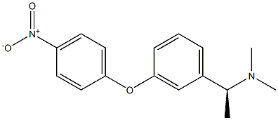 (αS)-N,N,-α三甲基-3-(4-硝基苯氧基)苯甲胺 结构式