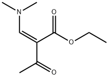 Butanoic acid, 2-[(diMethylaMino)Methylene]-3-oxo-, ethyl ester,(2Z)- 结构式
