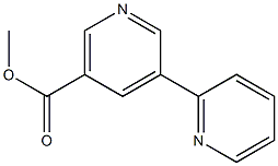 2,3'-联吡啶]-5'-羧酸甲酯 结构式