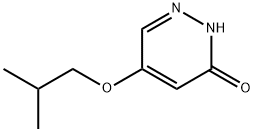 5-异丁氧基哒嗪-3(2H)-酮 结构式