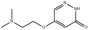 5-(2-(二甲基氨基)乙氧基)哒嗪-3(2H)-酮 结构式