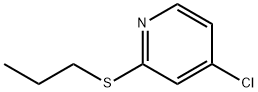 4-氯-2-(丙基硫代)吡啶 结构式