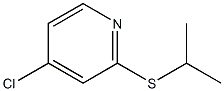 4-氯-2-(异丙基硫代)吡啶 结构式
