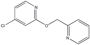 4-氯-2-(吡啶-2-基甲氧基)吡啶 结构式