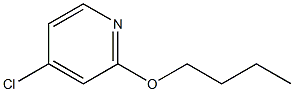 2-丁氧基-4-氯吡啶 结构式