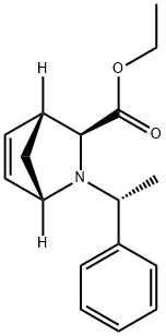 (1S,3S,4R) - 2 - ((R)-1-苯乙基)-2-氮杂双环[2.2.1]庚-5-烯-3- 结构式