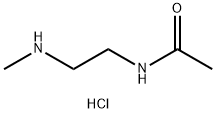 N-(2-甲氨基乙基)乙酰胺 结构式