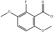 2-Fluoro-3,6-diMethoxybenzoyl chloride 结构式