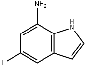 7-AMino-5-fluoroindole 结构式