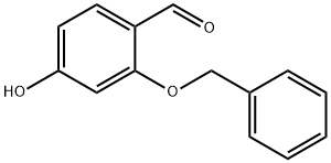 2-苄氧基-4-羟基苯甲醛 结构式