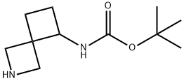 5-(Boc-aMino)-2-azaspiro[3.3]heptane 结构式