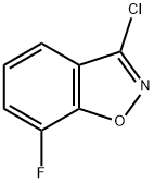 3-氯-7-氟苯并[D]异噁唑 结构式