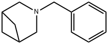 3-苄基-3-氮杂双环[3.1.1]庚烷 结构式
