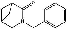 3-苄基-3-氮杂双环[3.1.1]庚-2-酮 结构式