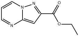 吡唑并[1,5-A]嘧啶-2-羧酸乙酯 结构式