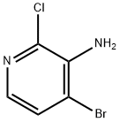 4-溴-2-氯吡啶-3-胺 结构式