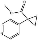 1-吡啶-4'-环丙基羧酸甲酯 结构式