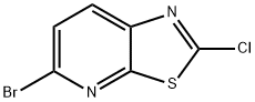 5-溴-2-氯噻唑并[5,4-B]吡啶 结构式
