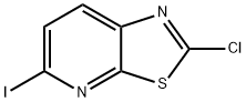 2-Chloro-5-iodo-thiazolo[5,4-b]pyridine 结构式