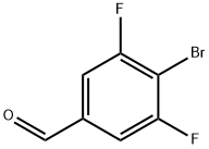 4-溴-3,5-二氟苯甲醛 结构式