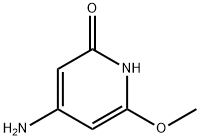 4-AMINO-6-METHOXYPYRIDIN-2-OL 结构式