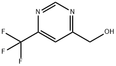 (6-(trifluoromethyl)pyrimidin-4-yl)methanol 结构式