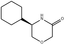 [(5R)-5-环己基-3-吗啉酮 结构式