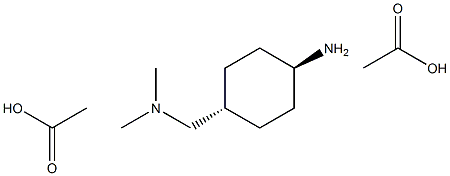 (1R,4R)-4 - ((二甲基氨基)甲基)环己胺二乙酸酯 结构式