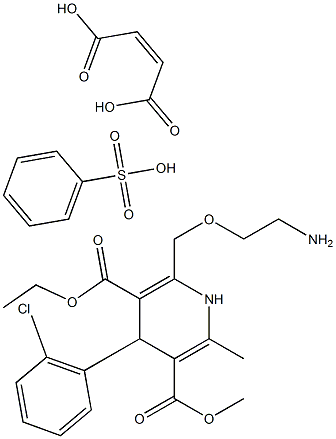 AMlodipine Maleate 结构式