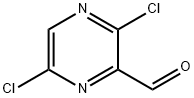 3,6-二氯2-吡嗪甲醛 结构式
