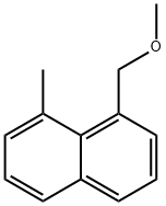 1-(甲氧基甲基)-8-甲基萘 结构式