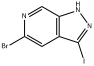 5-Bromo-3-iodo-1H-pyrazolo[3,4-c]pyridine