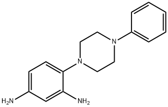 4-(4-苯基-1-哌嗪基)-1,3-苯二胺 结构式