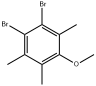 1,2-二溴-4-甲氧基-3,5,6-三甲基苯 结构式