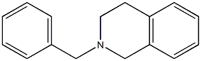 2-苄基-1,2,3,4-四氢异喹啉 结构式