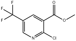 2-氯-5-三氟甲基烟酸甲酯 结构式