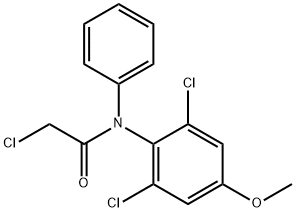 2-Chloro-N-(2,6-dichloro-4-Methoxyphenyl)-N-phenylacetaMide 结构式