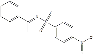 E-4-硝基-N-(1-苯基亚乙基)丙烷-3- 磺酰胺 结构式