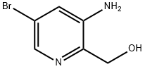 3-AMino-5-broMo-2-hydroxyMethylpyridine 结构式