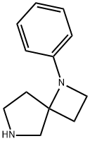 1-Phenyl-1,6-diazaspiro[3.4]octane 结构式