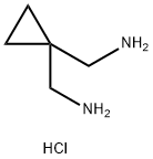 环丙烷-1,1-二基二甲胺二盐酸盐 结构式