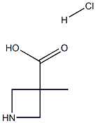 3-甲基-3-吖啶羧酸盐酸盐 结构式