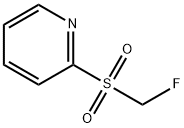 2-[(氟甲基)磺酰]吡啶 结构式