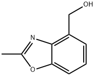 (2-甲基苯并[D]恶唑-4-基)甲醇 结构式