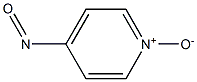 4-亚硝基吡啶 N-氧化物 结构式