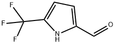5-(TRIFLUOROMETHYL)-1H-PYRROLE-2-CARBALDEHYDE 结构式