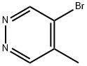 4-溴-5-甲基哒嗪 结构式