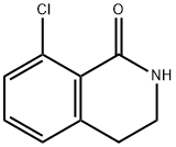 8-氯-3,4-二氢异喹啉-1(2H)-酮 结构式