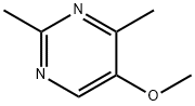 5-甲氧基-2,4-二甲基嘧啶 结构式