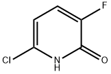 6-氯-3-氟吡啶-2-2(1H)-酮 结构式